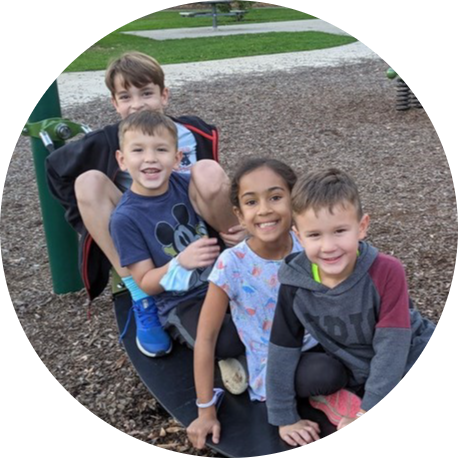 Kids on the playground