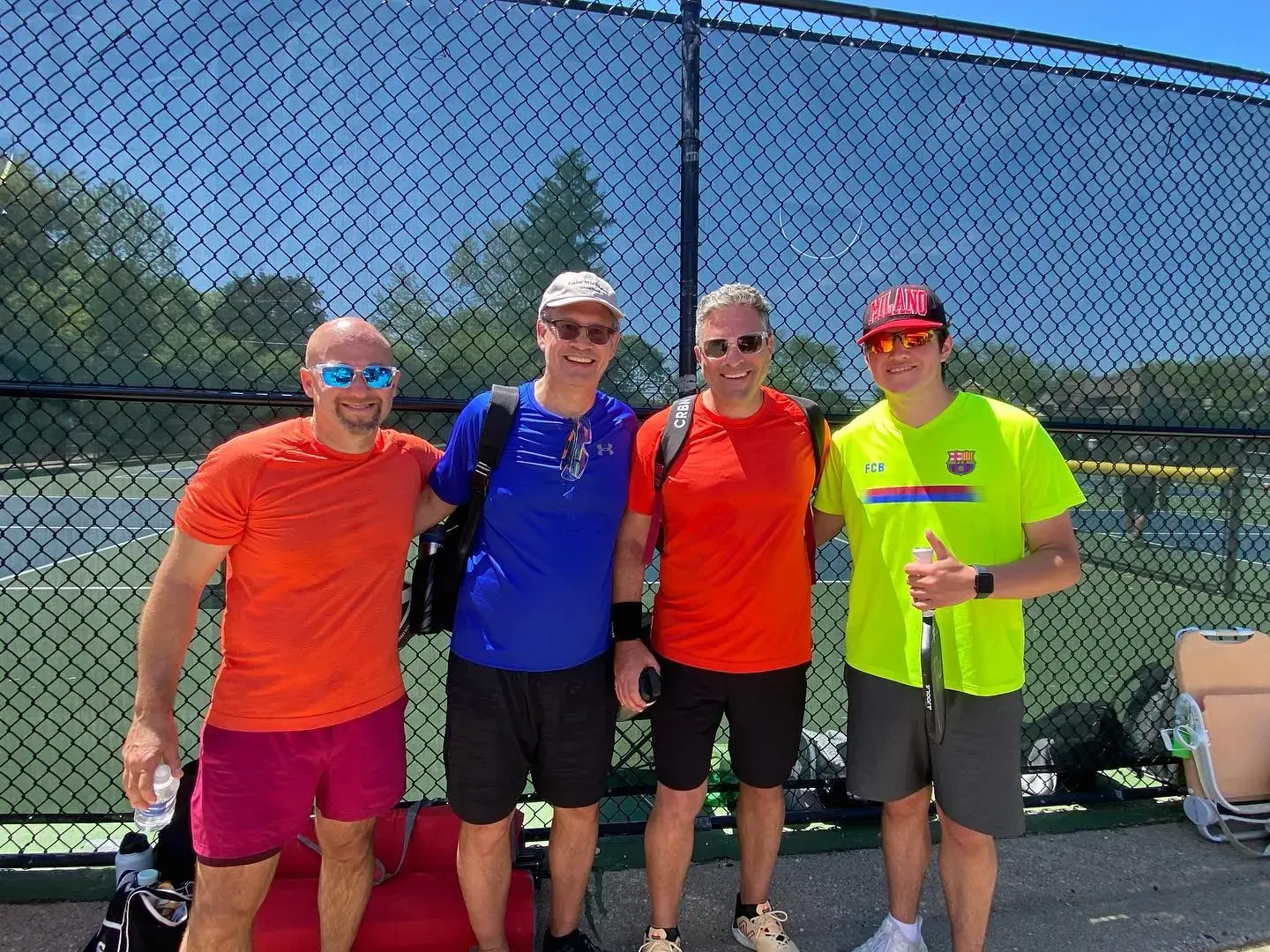 foundation pickleball tournament players