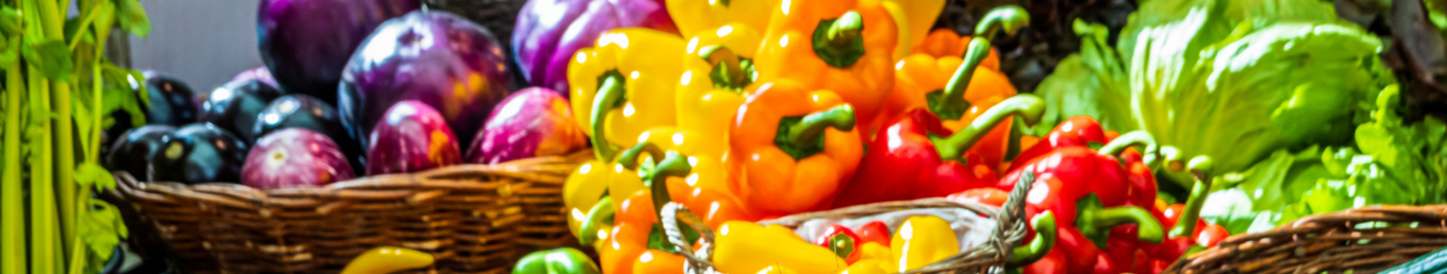 fresh produce at farmers market